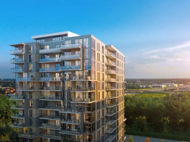 Market - New condos in Laval-sur-le-Lac with model units with indoor parking near the metro