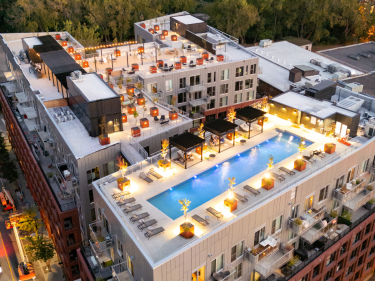 Quartier Gnral - New condos in Point Saint-Charles in Quartier des lumires (Montral): 1 bedroom