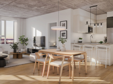 Les Cours Bellerive - New condos in Fossambault-sur-le-Lac in Old Montreal: 1 bedroom, < $300 000