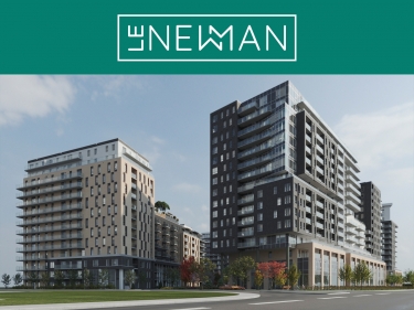 Le Newman - New condos in Ville-Émard with model units: $500 001 -$ 600 000