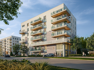 Evado Appartements | Phase 2 - New Rentals in L'Assomption with model units Move-in ready in Beauharnois near a train station