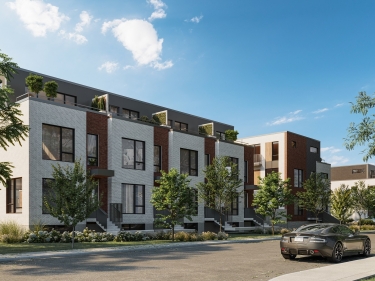 Dalia | Townhouses - New houses in Montreal with model units: $900 001 - $1 000 000