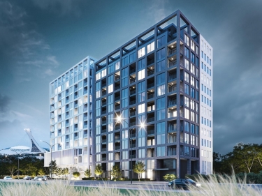 Vertica Condominiums - New condos in Mercier: 1 bedroom