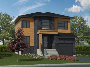 Le Nouveau Champlain - New houses in Chambly in Montr�al-Nord with pool