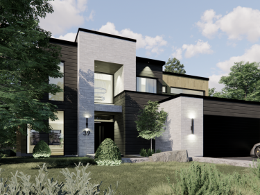 Prestige Chambry - New houses in Ahuntsic move-in ready with outdoor parking near the metro with pool with gym: > $1 000 001