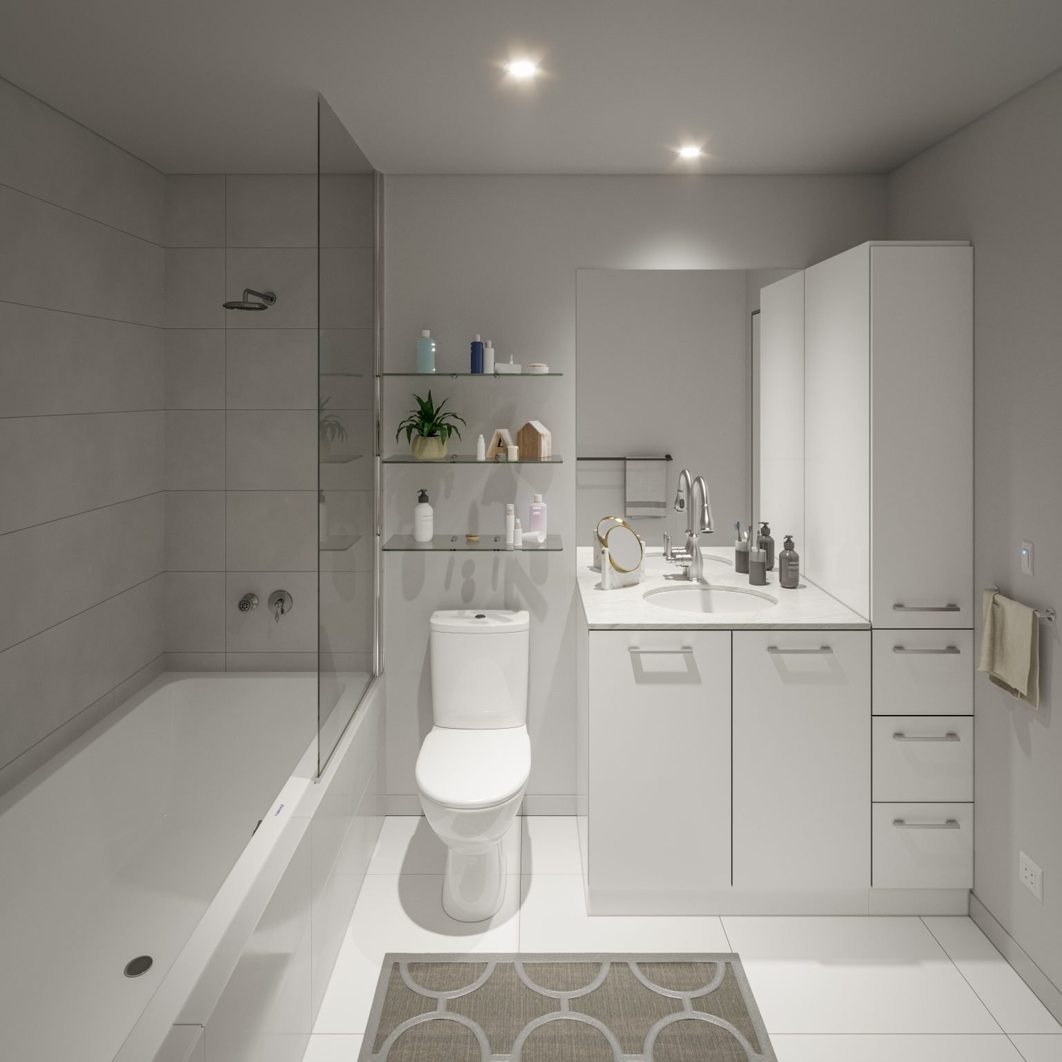 Place Du Quesne New Condo Apartment for rent in Mercier Homz Quebec