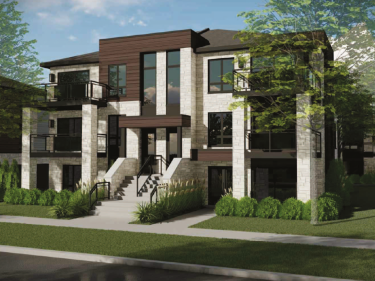 Quai de la Gare Ste Rose - New houses in Montreal with indoor parking with pool: < $300 000 | Homz Quebec