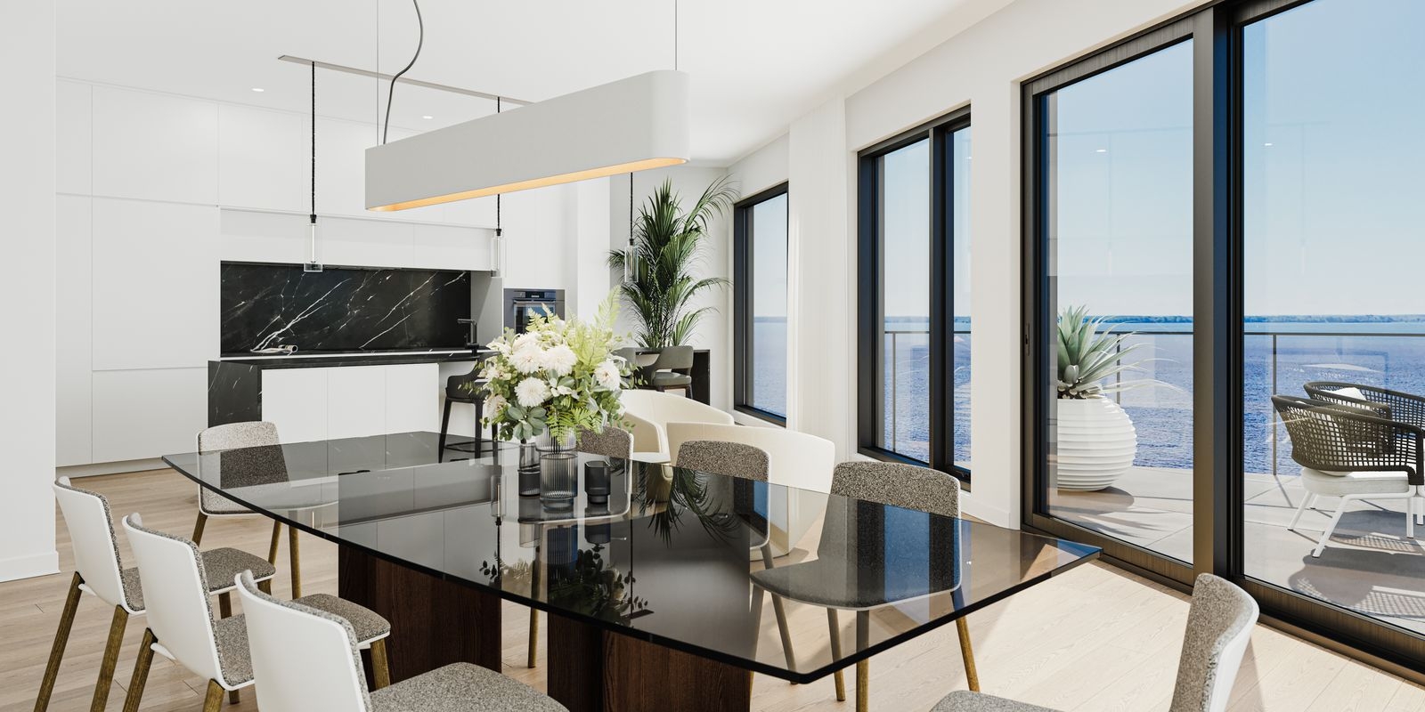 Signature Collection Lakeshore Luxury Unit in PointeClaire Homz Quebec