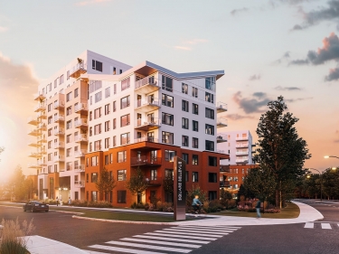 Square Bellevue Condominiums - New condos in Kirkland in NDG: 2 bedrooms