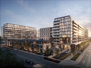 Westpark | Rental Condos - New Rentals in Dollard-des-Ormeaux registering now with elevator with outdoor parking with indoor parking near a train station with pool: $500 001 -$ 600 000