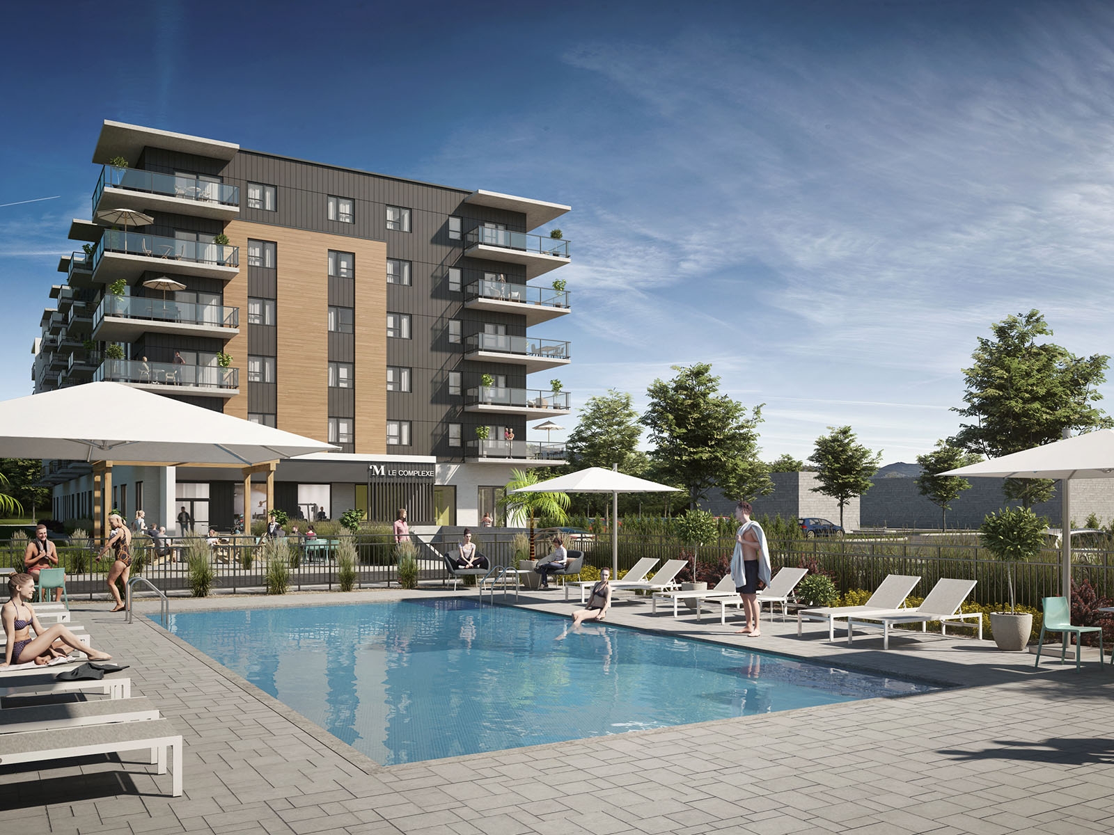 M Le Complexe New Condo Apartment for rent in SaintLambertde