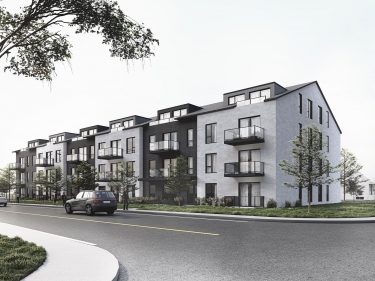 Le 257 Condos Locatifs - New Rentals in Sainte-Marthe-sur-le-Lac currently building with elevator near a train station: < $300 000