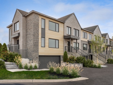 Quartier Galia | Townhouses - New houses in Verdun in Mont-Tremblant near the metro: 2 bedrooms