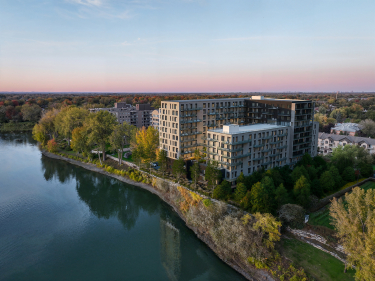 Aqua Riva - New Rentals in Dollard-des-Ormeaux with model units in Ahuntsic near the metro with gym: 1 bedroom