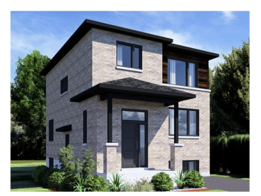 Le Forester - New houses in La Prairie with model units with elevator: Studio/loft, > $1&nbsp;000&nbsp;001