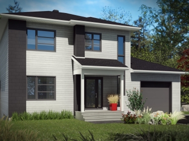 Le Haut-Plateau - New houses in Pont-Rouge with model units near a train station | Homz Quebec