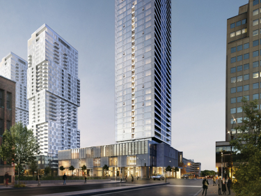 The QuinzeCent - New condos in Montreal with indoor parking: $700 001 - $800 000